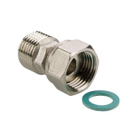 Полусгон с накидной гайкой и наружной резьбой VALTEC 3/4" x 3/4", VTr.613.N.0505