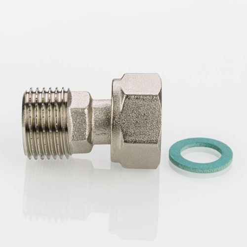 Полусгон с накидной гайкой и наружной резьбой VALTEC 3/4" x 3/4", VTr.613.N.0505