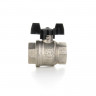 Полнопроходной ELSEN шаровой кран, 1/2" ВВ, ручка бабочка, EV12.2200