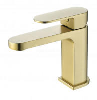 Смеситель для раковины ViEiR V283511-S, матовое золото