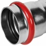 Муфта равнопроходная ROMMER 42 мм из нержавеющей стали, RSS-0017-000042