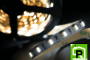 Лента светодиодная 5050, 60 LED/м, 14,4 Вт/м, 24В , IP20, Цвет: Теплый белый + холодный белый
