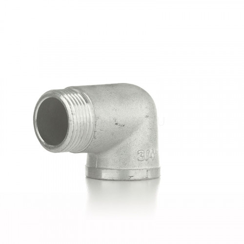 Угольник 90° равнопроходной НВ 1/2" с покрытием TIN ELSEN EBF12.12T