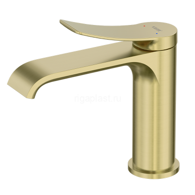 Смеситель для раковины ViEiR V483011-S, матовое золото