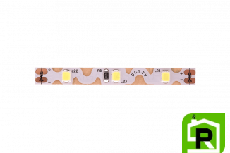 Лента светодиодная стандарт 2835, 60 LED/м, 9 Вт/м, 12В , IP20, Цвет: Ультра холодный белый