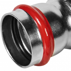 Муфта переходная ROMMER 42 x 35 мм из нержавеющей стали, RSS-0018-004235
