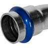 Обвод STOUT ВПр-ВПр, 22 мм, из нержавеющей стали, SSS-2006-000022
