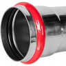 Угольник 45° ВПр-ВПр 88,9 из стали нержавеющей, прессовой ROMMER RSS-1005-000088