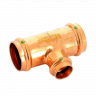 Тройник переходной пресс 35х22х35 Profipress SC-Contur Viega 292034