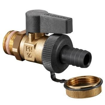 Кран шаровой Optiflex KFE DN 15, 1/2" НР, ручка с ограничителем Oventrop