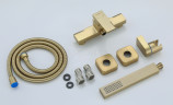 Смеситель для душа HansenPRO HL20095-D, матовое золото