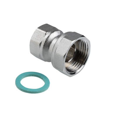Полусгон с накидной гайкой и внутренней резьбой VALTEC 3/4" x 1/2", VTr.614.N.0504