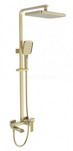 Душевая система ViEiR V443562-S, матовое золото