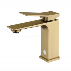 Смеситель для раковины GANZER GZ05111-S, матовое золото