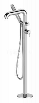 Смеситель для ванны GANZER GZ03181, напольный, хром