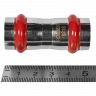 Муфта равнопроходная ROMMER 18 мм из нержавеющей стали, RSS-0017-000018