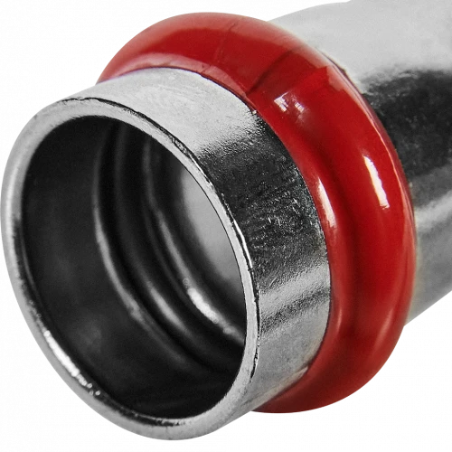 Муфта равнопроходная ROMMER 18 мм из нержавеющей стали, RSS-0017-000018