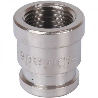 Муфта ВВ переходная 3/8х1/4, никелированная STOUT SFT-0006-003814