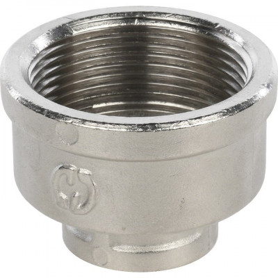 Муфта ВВ переходная 1 1/2х3/4, никелированная STOUT SFT-0006-011234