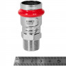 Переходник ROMMER ВПр-НР 22 мм x 1/2" из нержавеющей стали, RSS-1021-002212