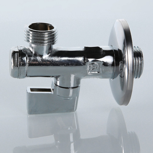 Бытовой шаровой кран угловой с фильтром 1/2" х 3/4" VT.282.N.0405