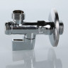 Бытовой шаровой кран угловой с фильтром 1/2" х 3/4" VT.282.N.0405