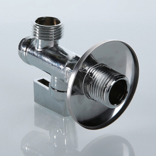 Бытовой шаровой кран угловой с фильтром 1/2" х 3/4" VT.282.N.0405