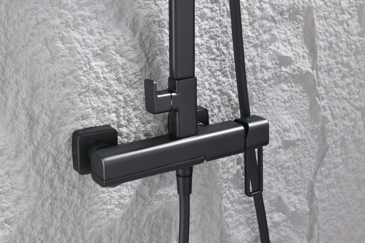 Душевая система GANZER GZ12163-C, черный