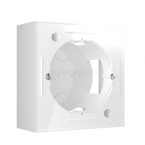Коробка для накладного монтажа Werkel (белый) W8000001