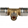 Тройник переходной 32х20х32 для металлопластиковых труб, прессовой STOUT SFP-0005-322032