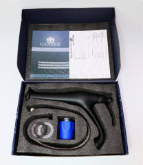 Смеситель для раковины-чаши GANZER GZ77013-C, черный