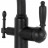 Смеситель для кухни Vincent Black Pearl с подачей фильтрованной воды KAISER 31244-5