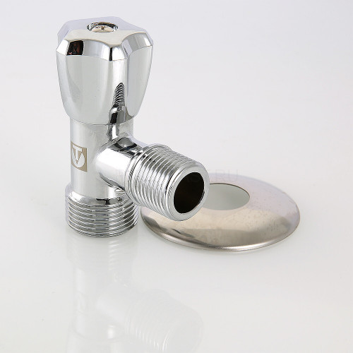 Вентиль угловой для подключения бытовой техники 1/2" х 3/4" VT.240.TN.0405