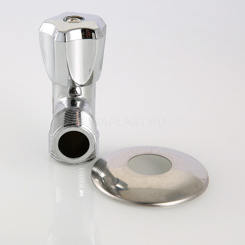 Вентиль угловой для подключения бытовой техники 1/2" х 3/4" VT.240.TN.0405