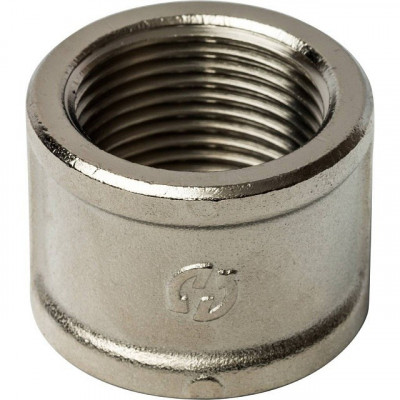 Муфта ВВ 1 1/2", никелированная Millennium XKFF4040