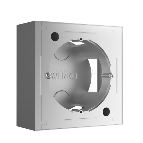 Коробка для накладного монтажа Werkel (серебряный) W8000006