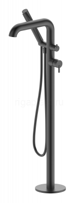 Смеситель для ванны GANZER GZ03181-Q, напольный, графит
