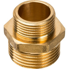 Ниппель переходной STOUT НН 1"×3/4", SFT-0003-000134