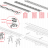 Водоотводящий желоб APZ10 850 мм с порогами для перфорированной решетки Alcaplast