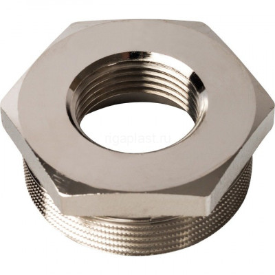 Футорка 2"х1", никелированная STOUT SFT-0029-000021