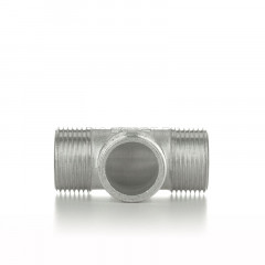 Тройник равнопроходной ELSEN ННН 3/4", латунь с оловянным покрытием (TIN), EBF06.34T