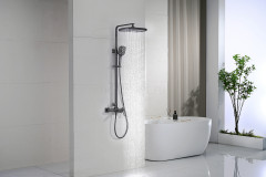 Душевая система GANZER GZ12163-Q, графит