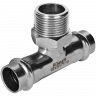 Тройник-переходник ROMMER НР 18 мм x 3/4" из нержавеющей стали, RSS-0016-001834