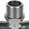 Тройник-переходник ROMMER НР 18 мм x 3/4" из нержавеющей стали, RSS-0016-001834