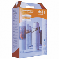 Набор картриджей ATOLL №313F (для ATOLL ULTRA F для жесткой воды), ATECRT510