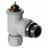 Набор термостатический угловой 1/2" Royal Thermo Design Pro 15мм М30х1,5 (Белый)