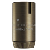 Термоголовка жидкостная Royal Thermo Design М30х1,5 (бронза)