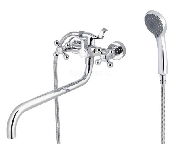 Смеситель для ванны Carlson Lux хром KAISER 11155