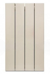 Радиатор биметаллический RIFAR SUPReMO 500 10 секций, боковое подключение (айвори)