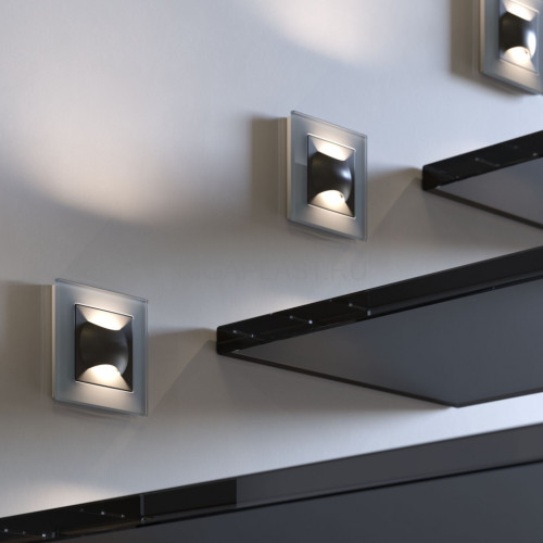 Встраиваемая LED подсветка Werkel МУН (черный матовый) W1154508